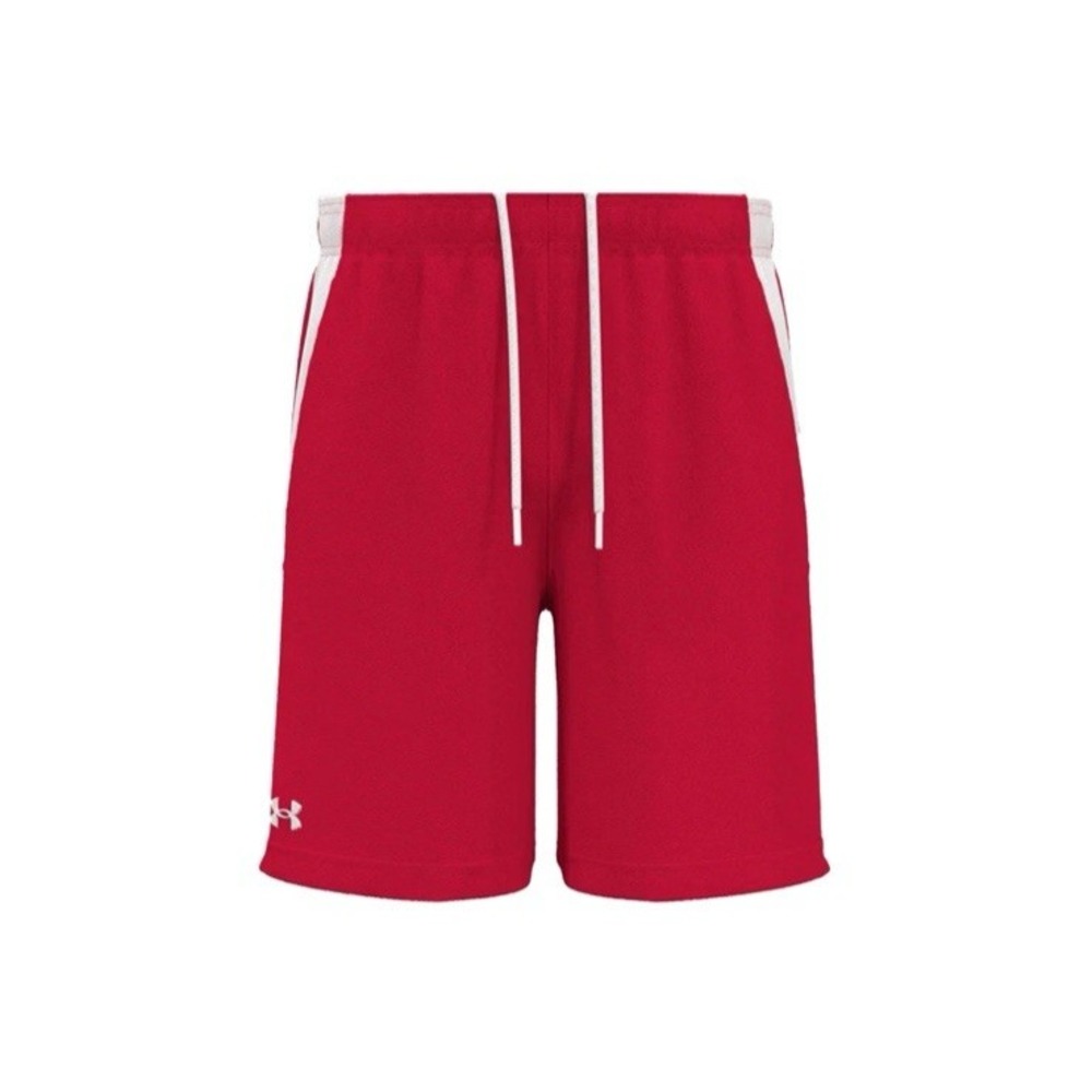 Under Armour Mens Shorts Red 2XL Tech Vent 8.5" inseam Gym Loose 1383722 NEW